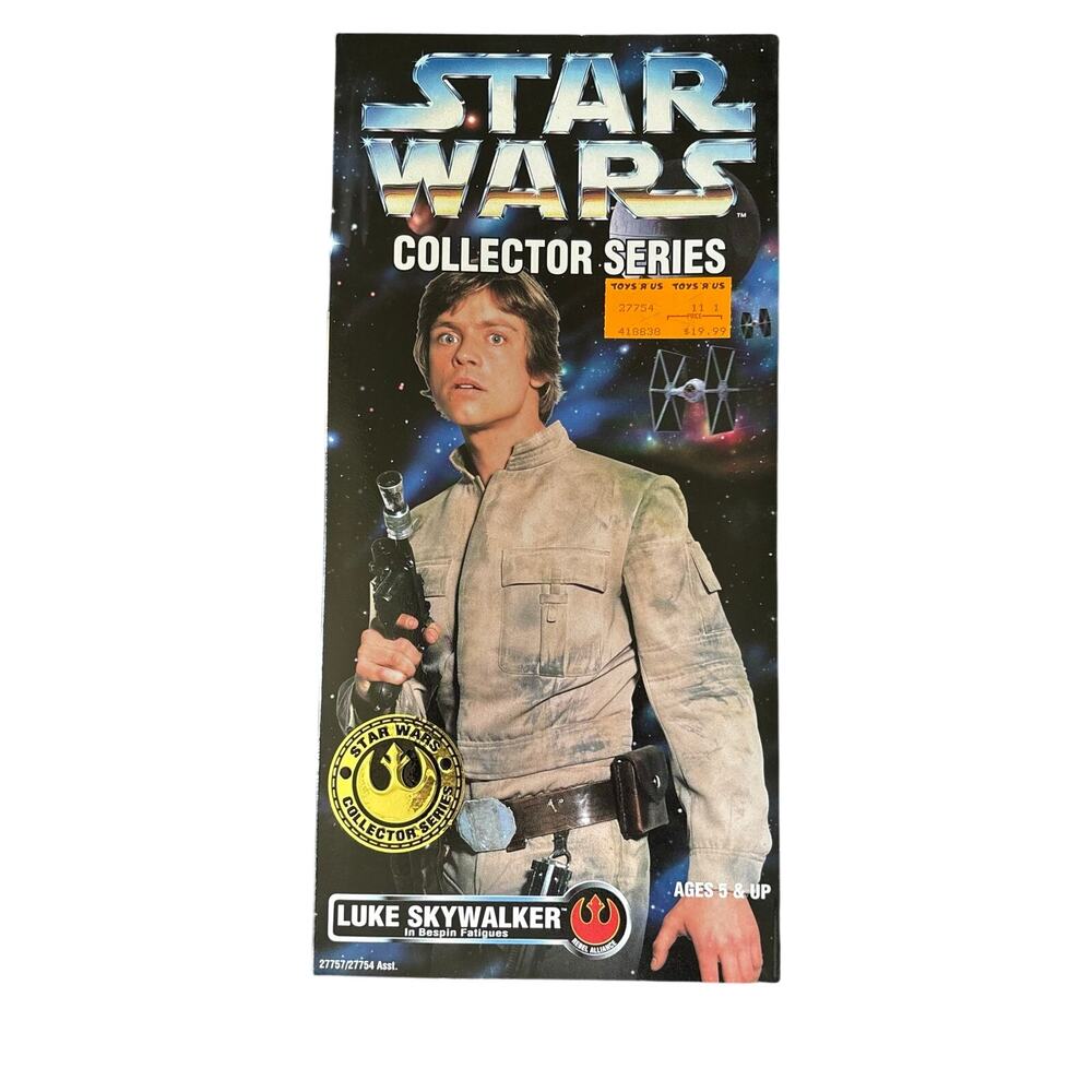Star Wars Collector Series Vintage Luke Skywalker Bespin New/Box 12" Figure 1996